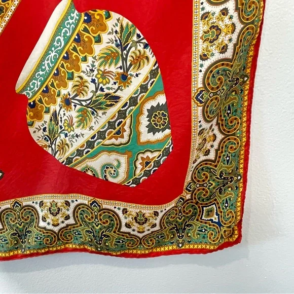 ETRO Square Scarf in a Paisley Pattern 32” square